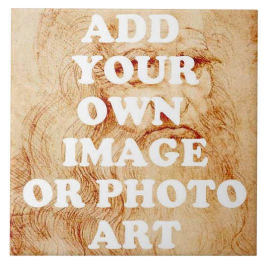 GIFT CERAMIC TILES - CREËER UW EIGEN FOTO'S TOEVOE TEGELTJE (Voorkant)