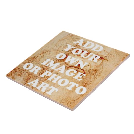 GIFT CERAMIC TILES - CREËER UW EIGEN FOTO'S TOEVOE TEGELTJE (Zijkant)