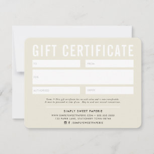 GIFT-CERTIFICAAT modern roomroomroos zwart
