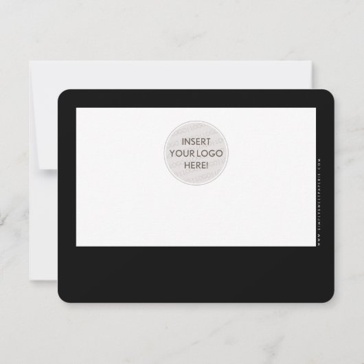 GIFT-CERTIFICAAT modern zwart wit (Achterkant)