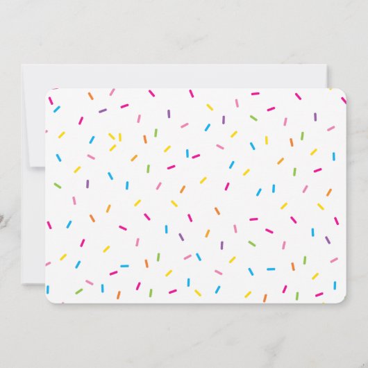 GIFT CERTIFICATE frosting color sprinkles lilac (Achterkant)