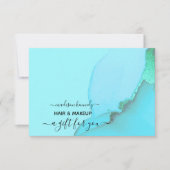 Gift Certificate Hair and Makeup Fab Abstract Ink (Voorkant)
