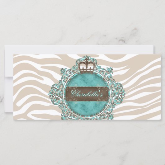 Gift Certificate Mode Salon Jewelry Zebra (Voorkant)