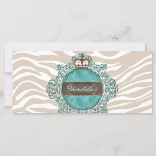 Gift Certificate Mode Salon Jewelry Zebra