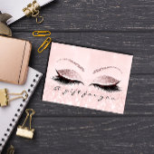 Gift Certificate Pastel Pink Lashes Beauty Makeup