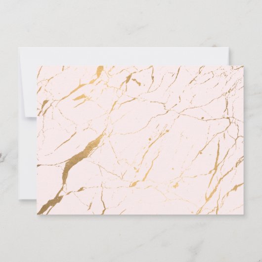 Gift Certificate (roze en goudkleurige ontwerper) (Achterkant)