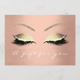 Gift Certificate Roze Rose Gold Lash