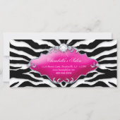 Gift Certificates Tanning Salon Jewelry Pink Black (Achterkant)