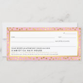 GIFT CERTIFICERING modern glazuur stip faux goudro (Voorkant)