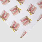 Gift: Dental School Graduation Party Tissuepapier (Detail)