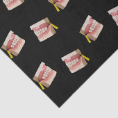 Gift: Dental School Graduation Party Tissuepapier (Detail)