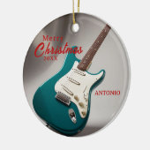 Gift Elektrische Gitaar Muziek Enthusiast Ornament (Links)