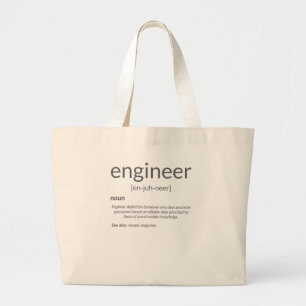 Gift Engineer College Major Engineer Definition Grote Tote Bag
