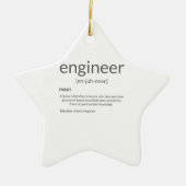 Gift Engineer College Major Engineer Definition Keramisch Ornament (Voorkant)