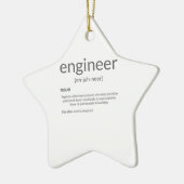 Gift Engineer College Major Engineer Definition Keramisch Ornament (Links)