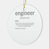 Gift Engineer College Major Engineer Definition Keramisch Ornament (Links)