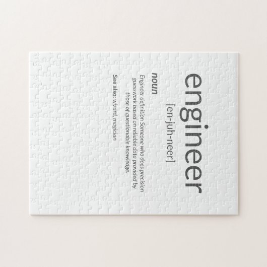 Gift Engineer College Major Engineer Definition Legpuzzel (Horizontaal)