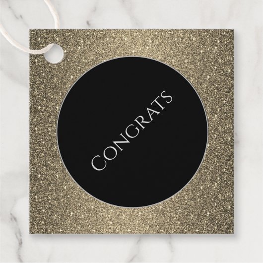 Gift-FavorTag - Congraties Bedankjes Labels (Voorkant)