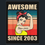 Gift for 18 Years Old Women  18th Birthday Briefhoofd<br><div class="desc">Gift voor 18 jaar  vrouwen sinds 2003</div>