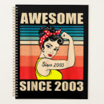 Gift for 18 Years Old Women  18th Birthday Planner<br><div class="desc">Gift voor 18 jaar  vrouwen sinds 2003</div>