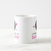 Gift for 60th Wedding Jubileum Butterfly Koffiemok (Center)