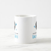 Gift for 65th Wedding Jubileum Butterfly Koffiemok (Center)