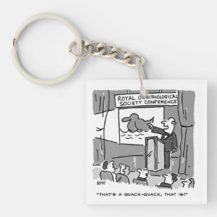 Gift for a Bird Watcher of Birder. Grappig Sleutelhanger