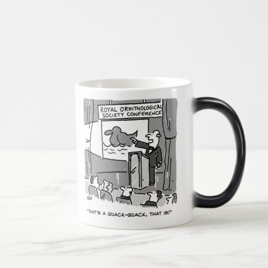 Gift for a Birdwatcher of Birder. Grappig Magische Mok (Rechts)