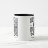 Gift for a Birdwatcher of Birder. Grappig Mok (Midden)