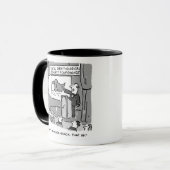 Gift for a Birdwatcher of Birder. Grappig Mok (Voorkant links)