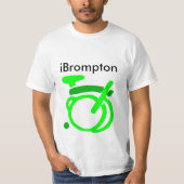 Gift for a Brompton Bike Enthusiast T-shirt (Voorkant)
