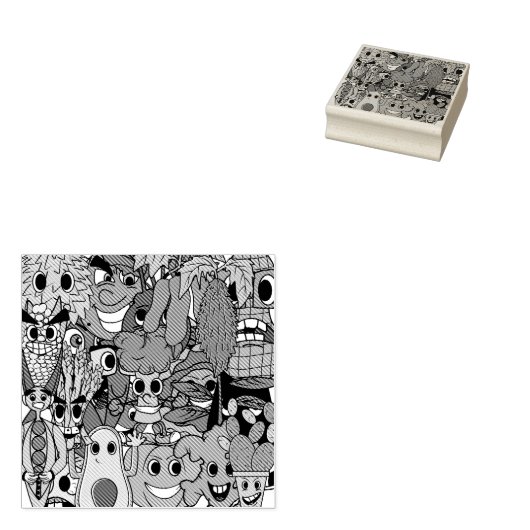 Gift for a Vegan Rubberstempel (Gestempeld)