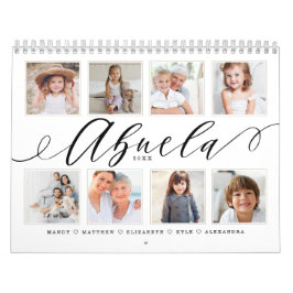Gift for Abuela | Foto's voor kleinkinderen Kalender