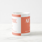 Gift for Auntie with  Names  Koffiemok (Center)