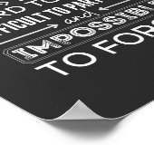 Gift For Babysitter, Babysitter Gift Poster (Hoek)