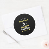 Gift for Baseball Player Baseball Team Funny Ronde Sticker (Envelop)