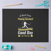 Gift for Baseball Player Baseball Team Funny Tissuepapier (Craft)