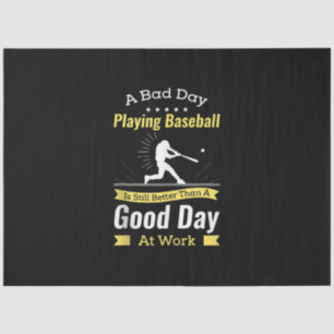 Gift for Baseball Player Baseball Team Funny Tissuepapier