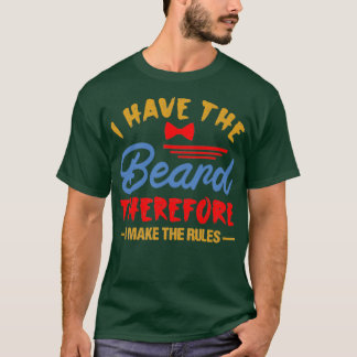 Gift for Beard Bearer and Barber 24 T-shirt