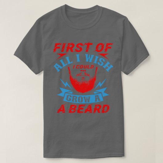Gift for Beard Bearer and Barber 38 T-shirt (Design voorkant)