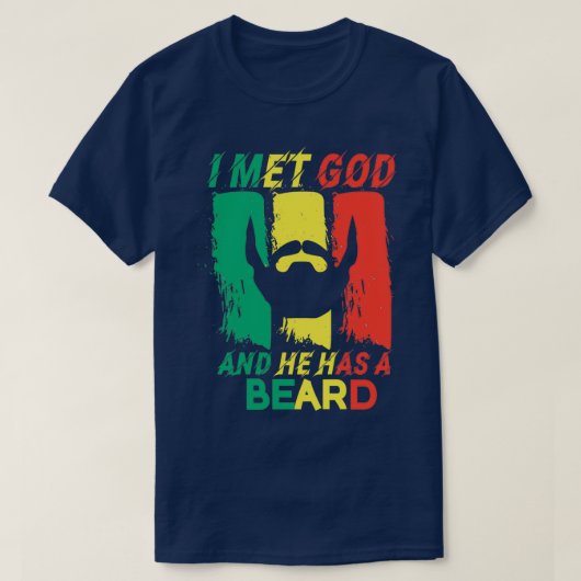 Gift for Beard Bearer and Barber T-shirt (Design voorkant)
