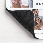 Gift for Best Father Ever Family Photo Collage Muismat (Hoek)