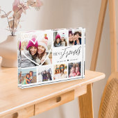 Gift for Best Friends 7 Photo Collage Heart BFFs Fotoblokken
