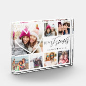 Gift for Best Friends 7 Photo Collage Heart BFFs Fotoblokken (Links)