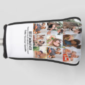 Gift for Best Mam Ever Family Photo Collage Golfheadcover (Voorkant)