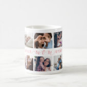 Gift for Best Mam Ever Family Photo Collage Koffiemok (Center)