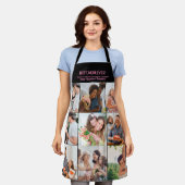 Gift for Best Mam Ever Family Photo Collage Schort (Gedragen)