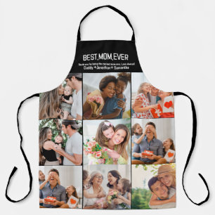 Gift for Best Mam Ever Family Photo Collage Schort