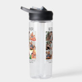 Gift for Best Mam Ever Family Photo Collage Waterfles (Rechts)