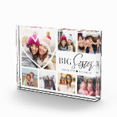 Gift for Big Sister 7 Photo Collage Heart BFF Fotoblokken (Rechts)